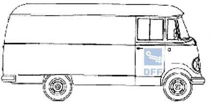 Mercedes L319 O319 1955-1968