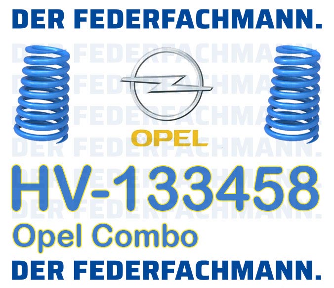Verstaerkungsfedern fuer Opel Combo Verstaerkte Federn hinten