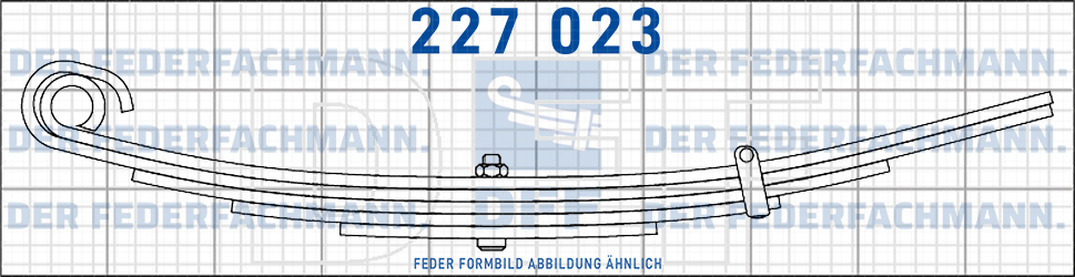 Schenk Anhaenger 15 Blatt Feder