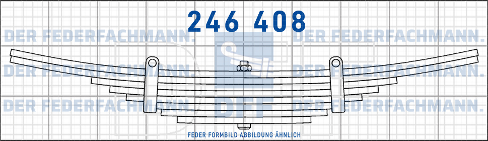 Bartoletti Anhaenger 4 Blatt Feder