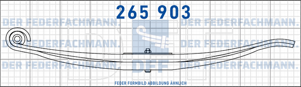 Schwarzmueller Anhaenger 13 Blatt Feder