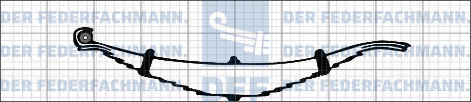 Unsinn Anhaenger 10 Blatt Blattfeder