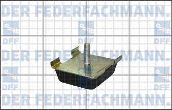 Federpuffer laenge 80mm breite 78mm