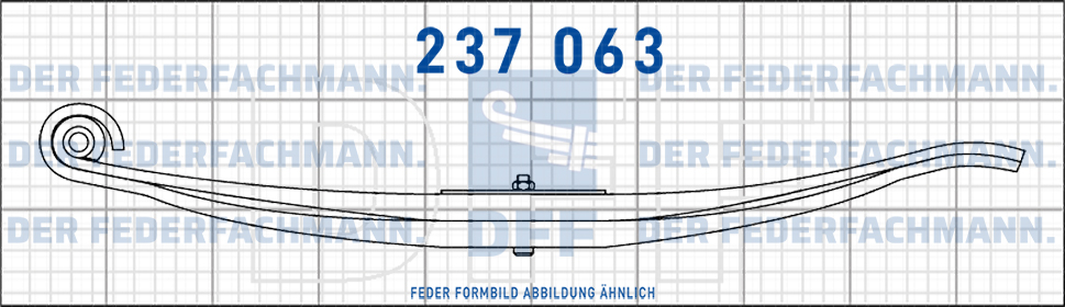 Mulag Anhaenger 10 Blatt Feder