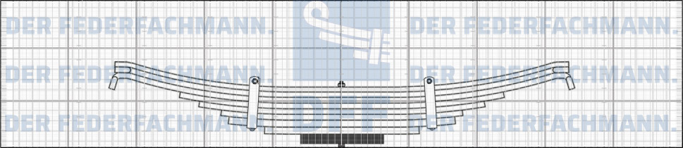 ROR-Anhaenger 9 Blatt Feder