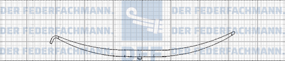 ROR-Anhaenger 1 Blatt Feder