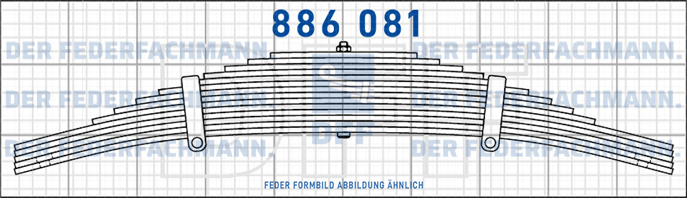 SAF SAUER 18 Blatt Feder