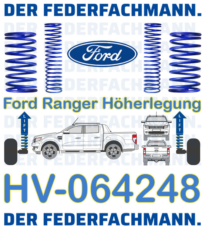 Feder Hoeherlegung Ford Ranger