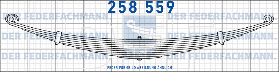 Peitz Anhaenger 8 Blatt Feder
