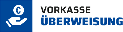 Vorkasse per Überweisung