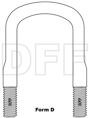 Federbügel Form D