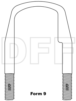 Federbügel Form 9
