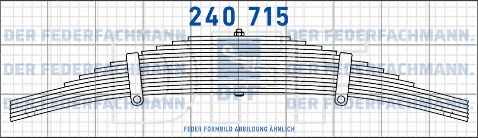 Fliegl Anhaenger 2 Blatt Feder